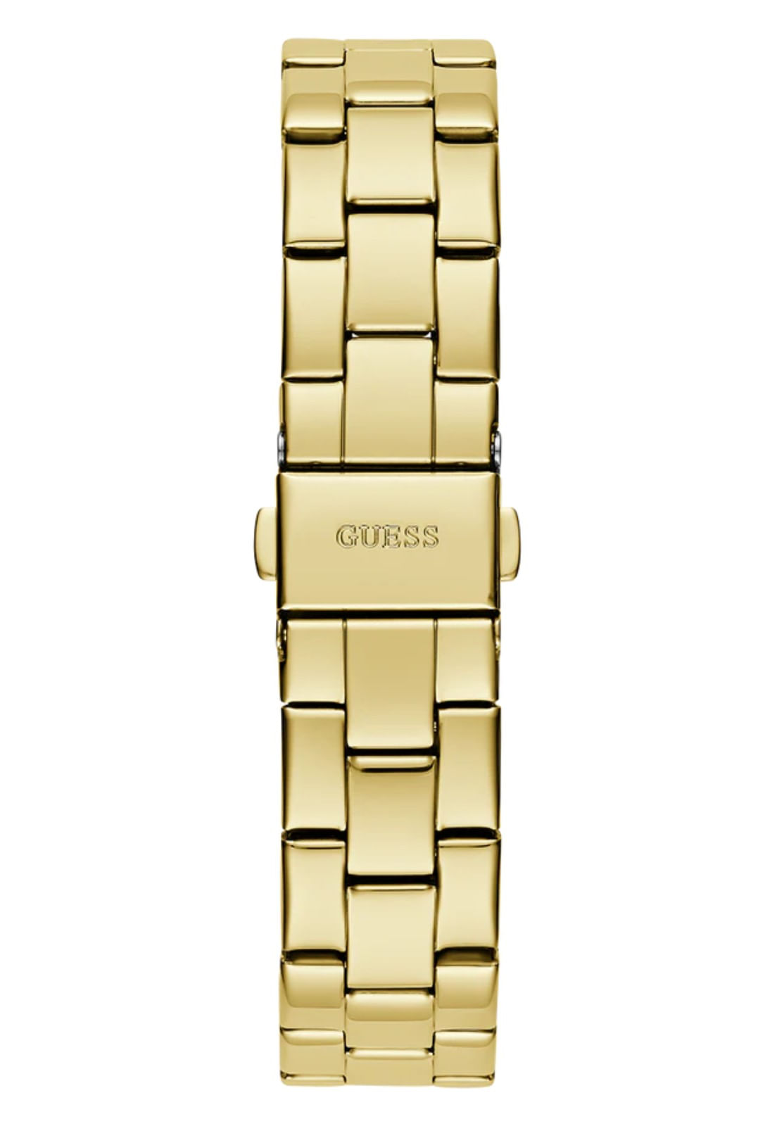 Relógio Redondo Logo Aço Dourado - Imagem 6