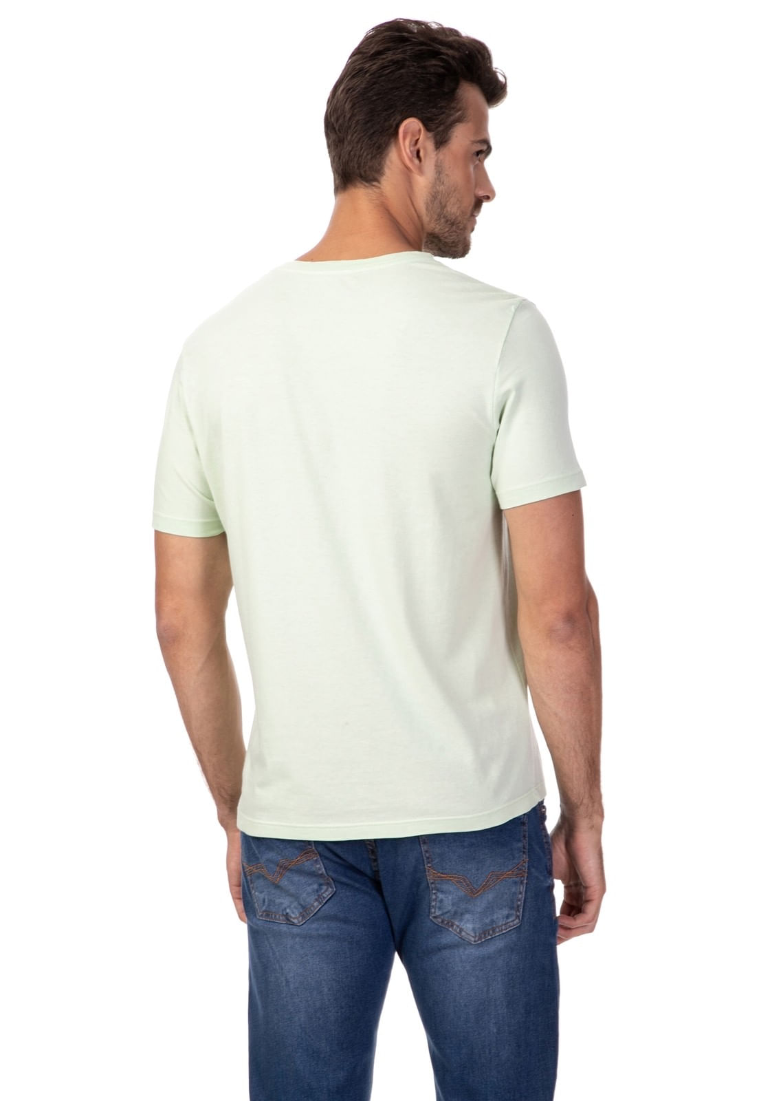 Camiseta Silk Paisagem Guess Branco - Imagem 8