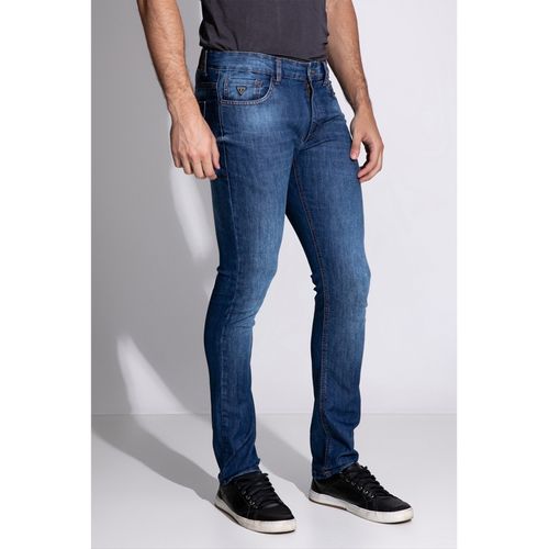 Calça Jeans Slim Guess Azul