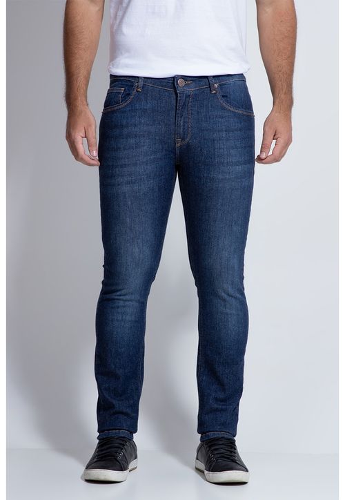 Calça Jeans Skinny Guess Azul Escuro