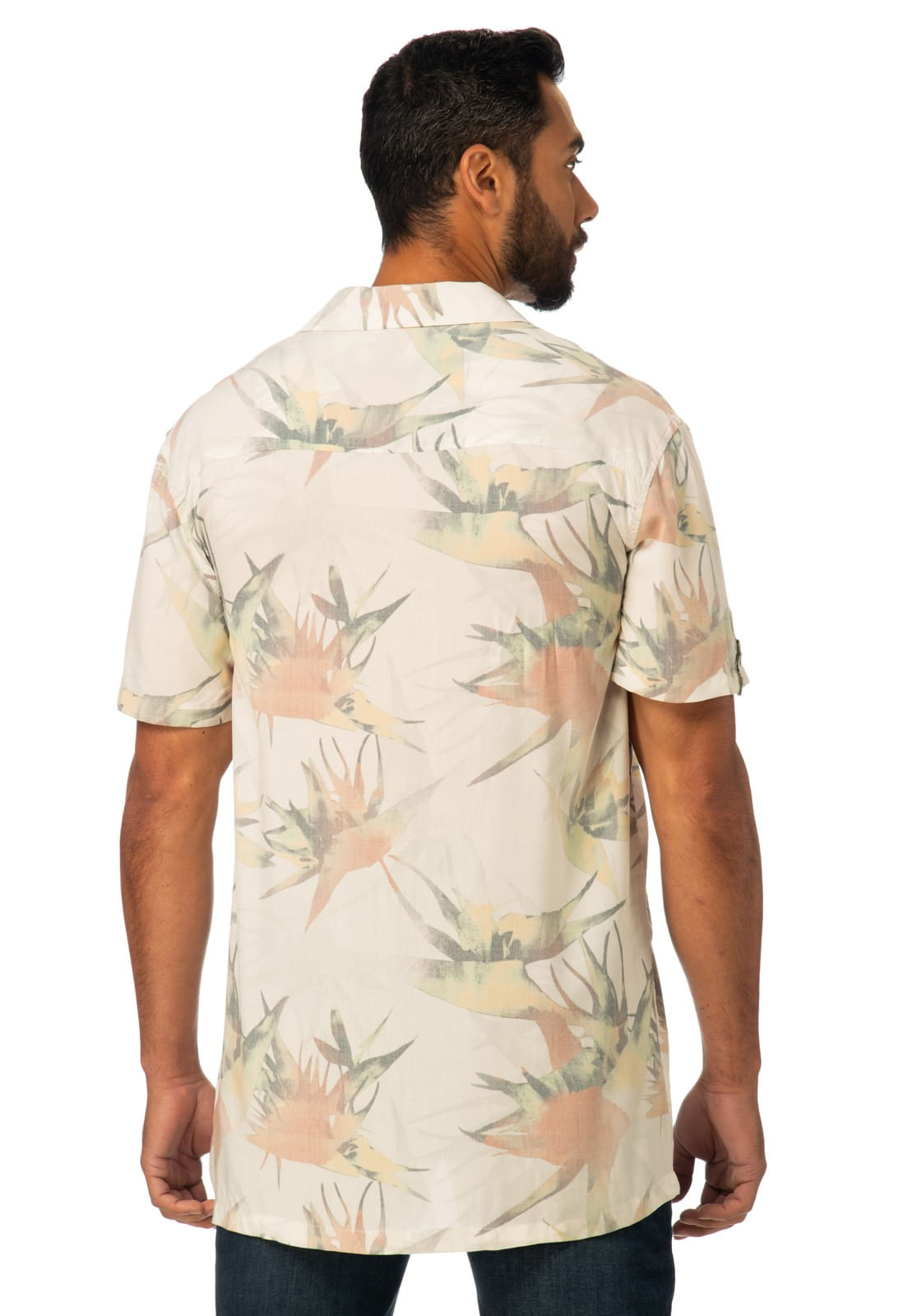 Camisa Manga Curta Flor Guess Sterlizia Flower - Imagem 16