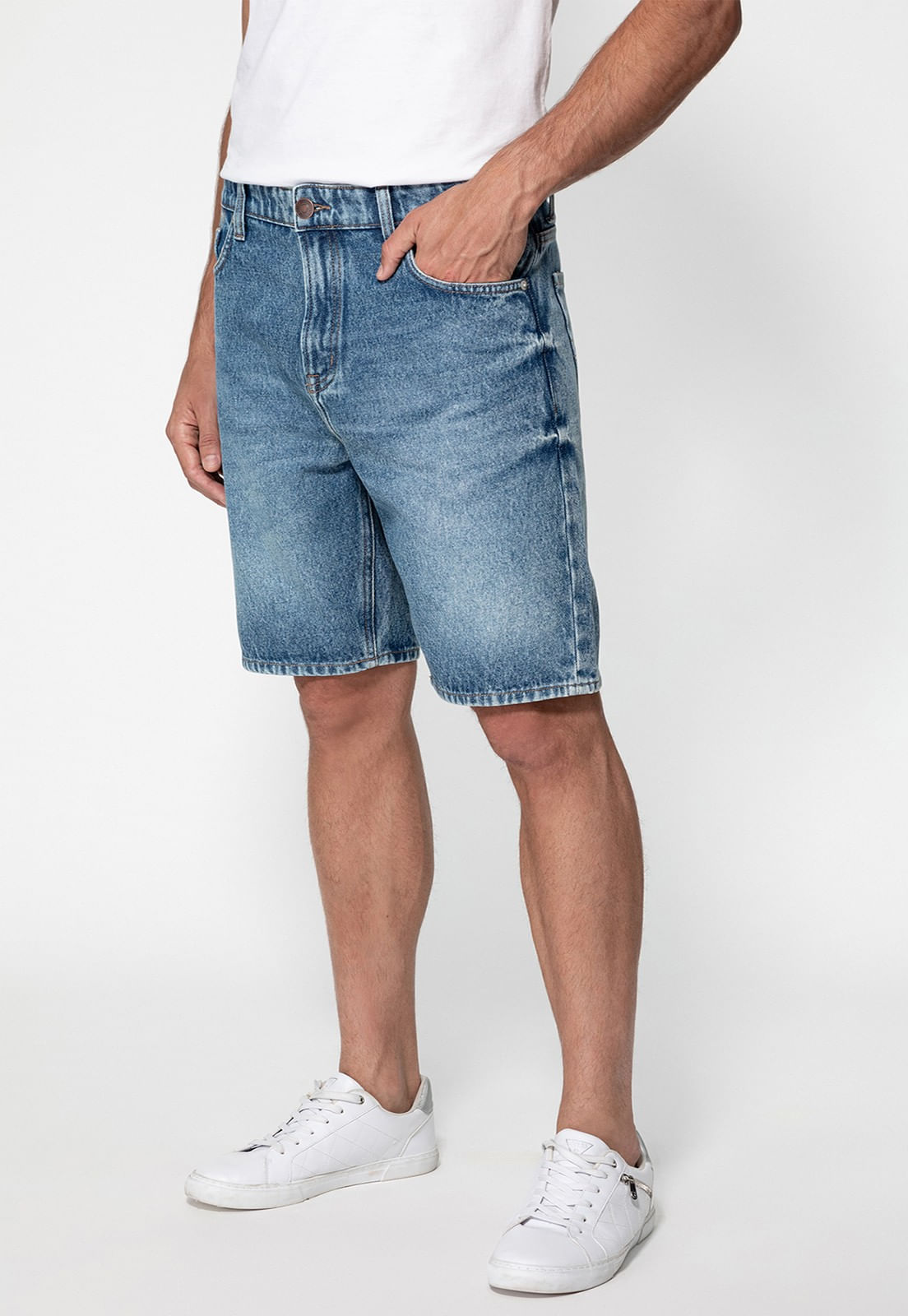 Bermuda Jeans Guess Azul