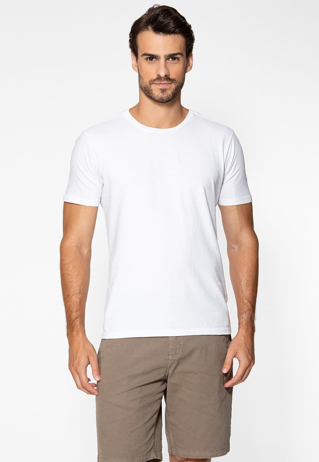 Camiseta 1981 Costas Guess Branco - Imagem 6
