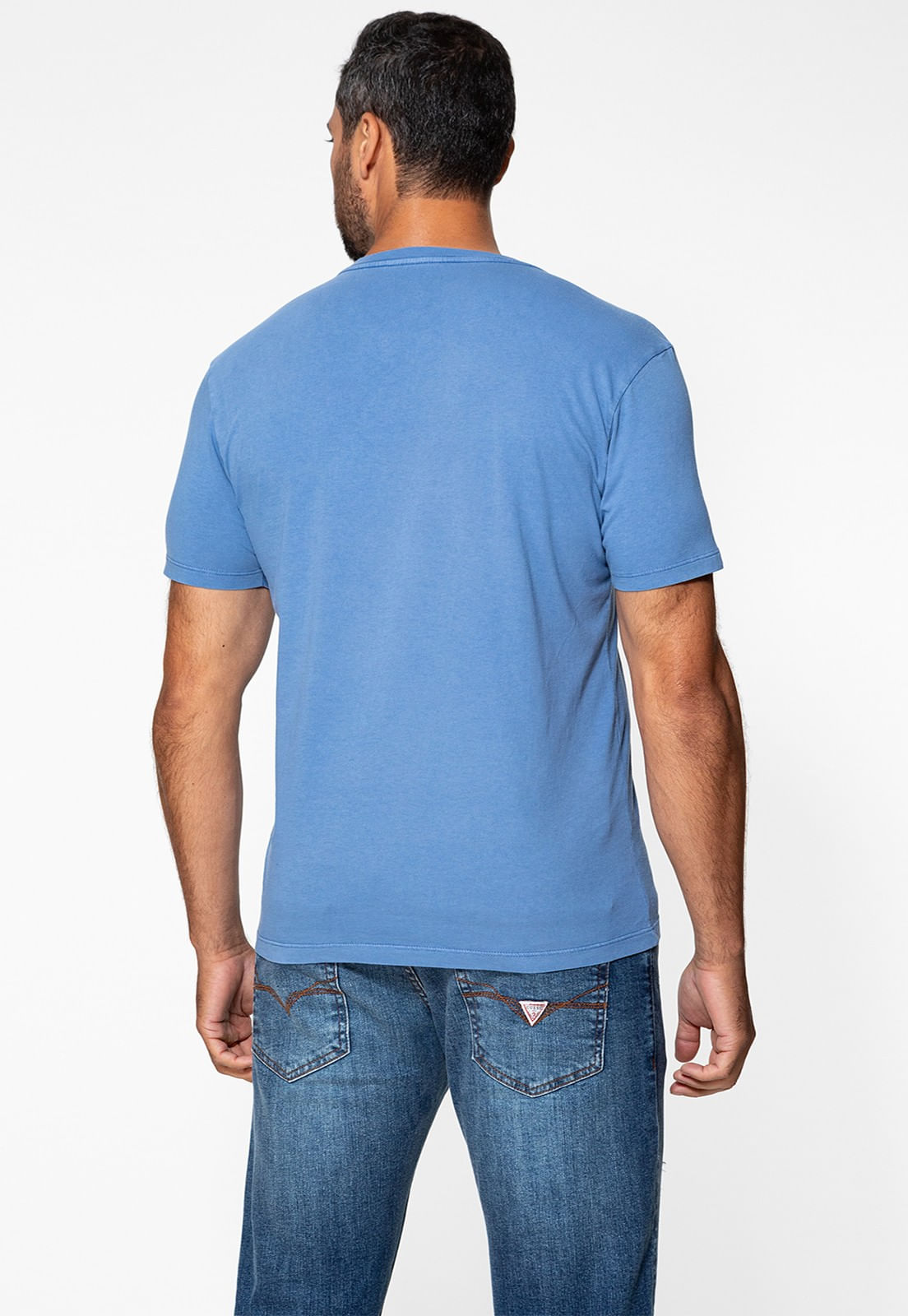 Camiseta Estampa Pacific Coast Azul - Imagem 19