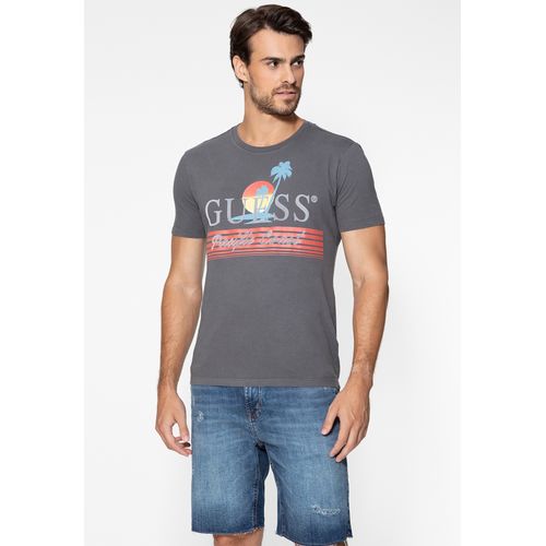 Camiseta Estampa Pacific Coast Grafite