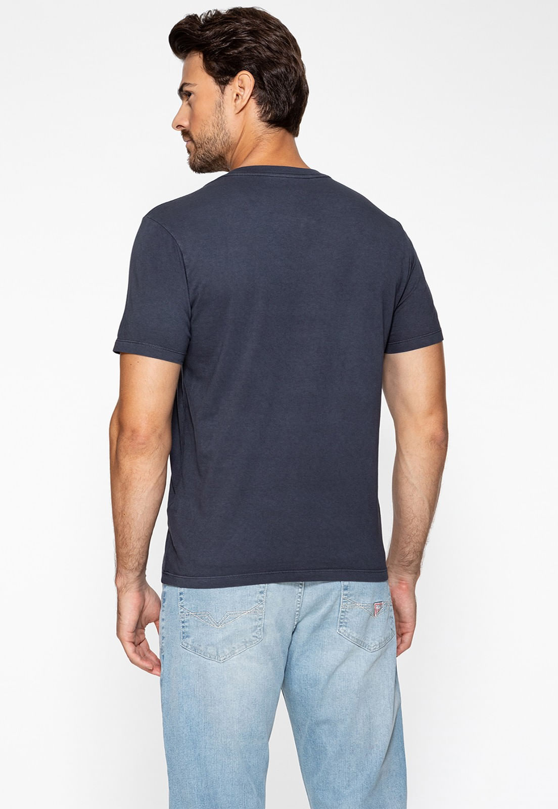 Camiseta Estampa Veleiro Azul Escuro - Imagem 9