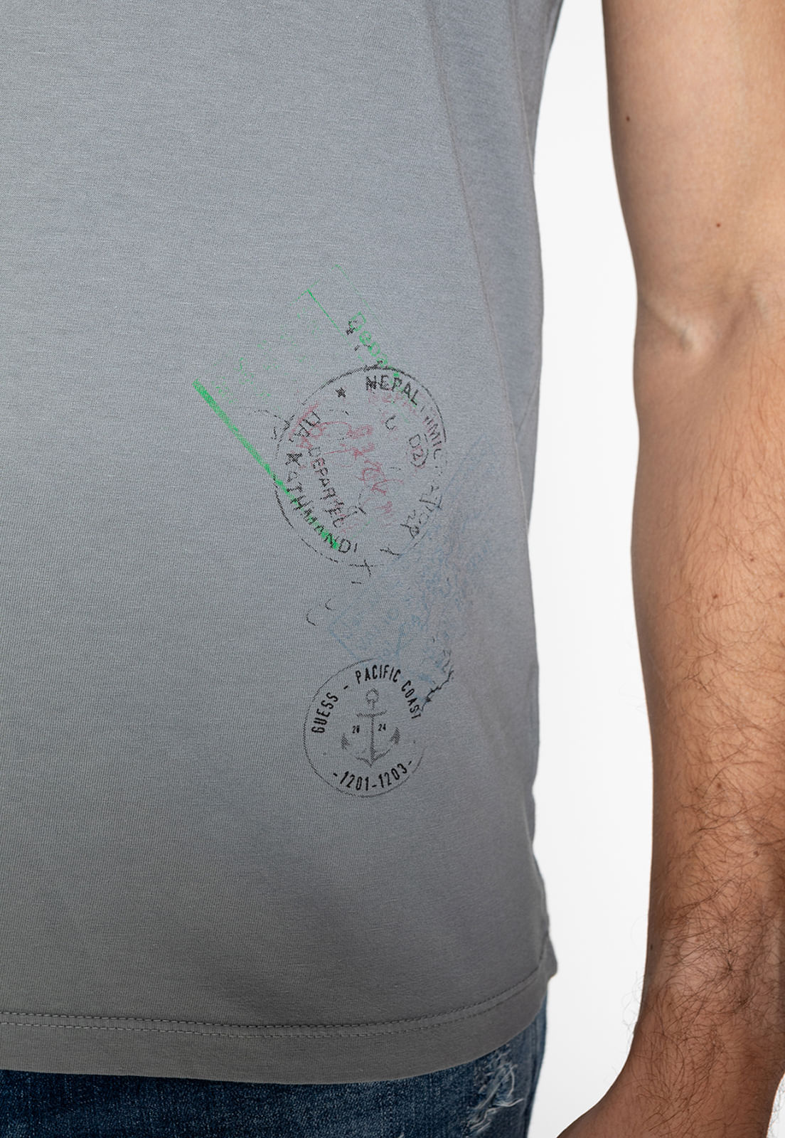 Camiseta Estampada Stamps Fendi - Imagem 21