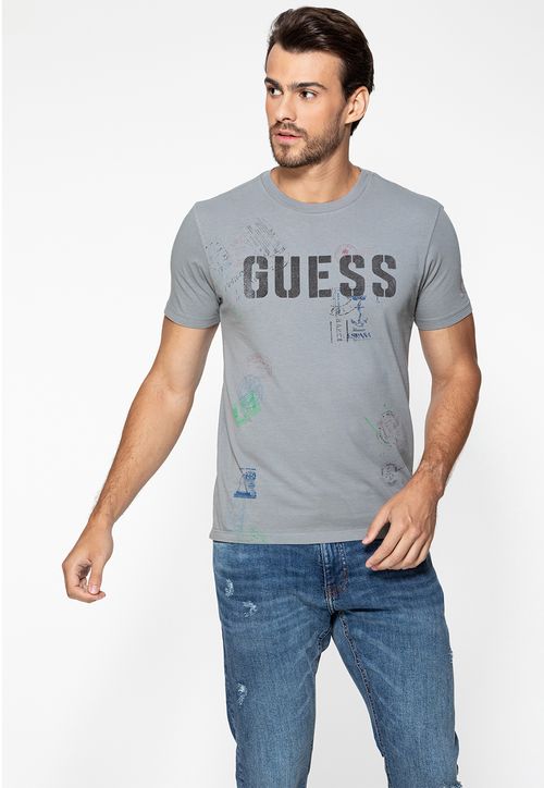 Camiseta Estampada Stamps Fendi