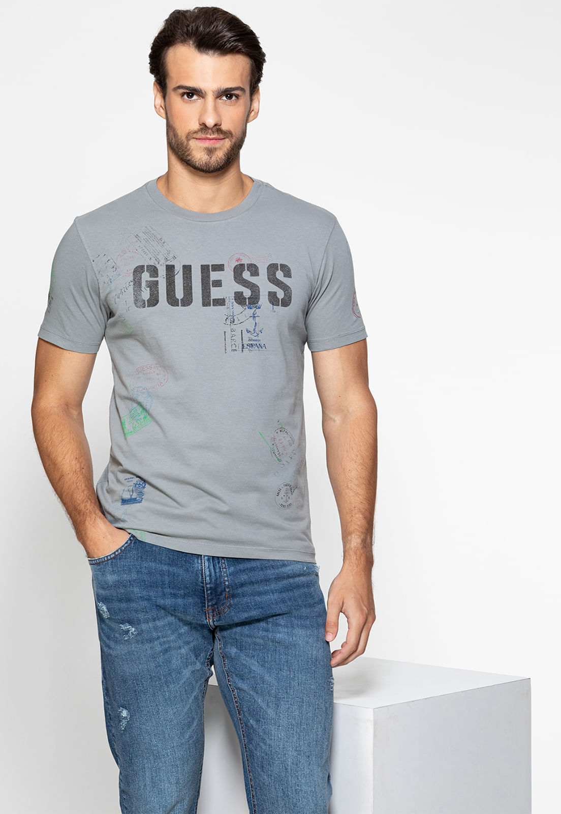 Camiseta Estampada Stamps Fendi - Imagem 33