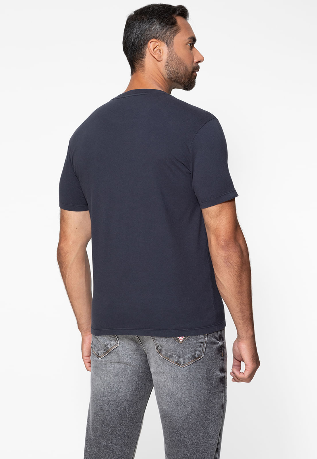 Camiseta Bordado Trust 1981 Azul Escuro - Imagem 19