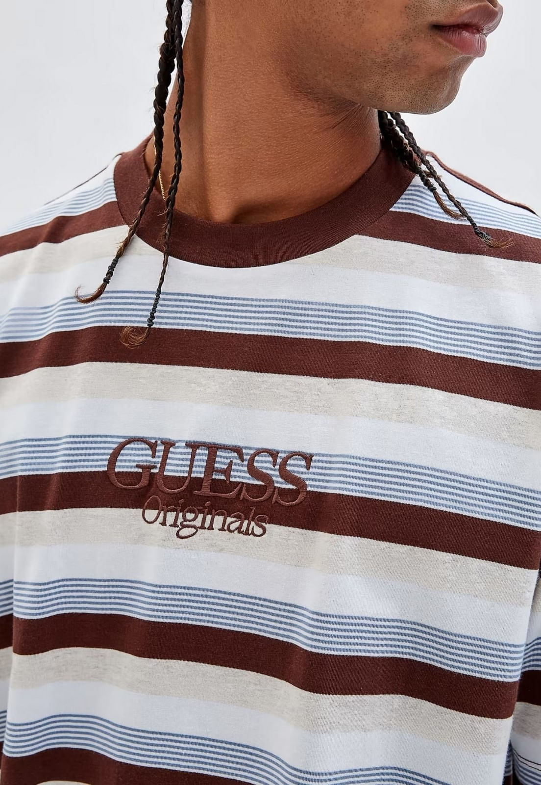 Camiseta Listrada Og Guess Listrado - Imagem 7