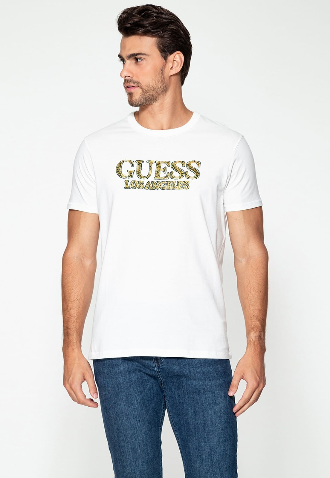 Camiseta Guess Los Angeles Branco
