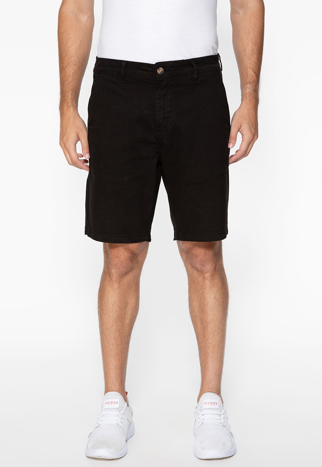 Bermuda Chino Guess Preto