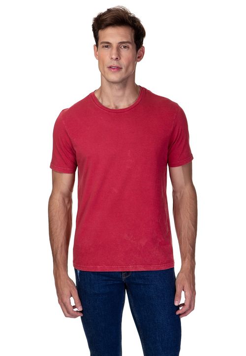 Camiseta Tinto Guess Vermelho