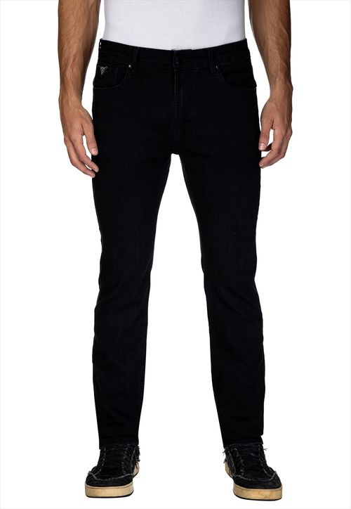 Calça Slim Straight Two Guess Azul Escuro