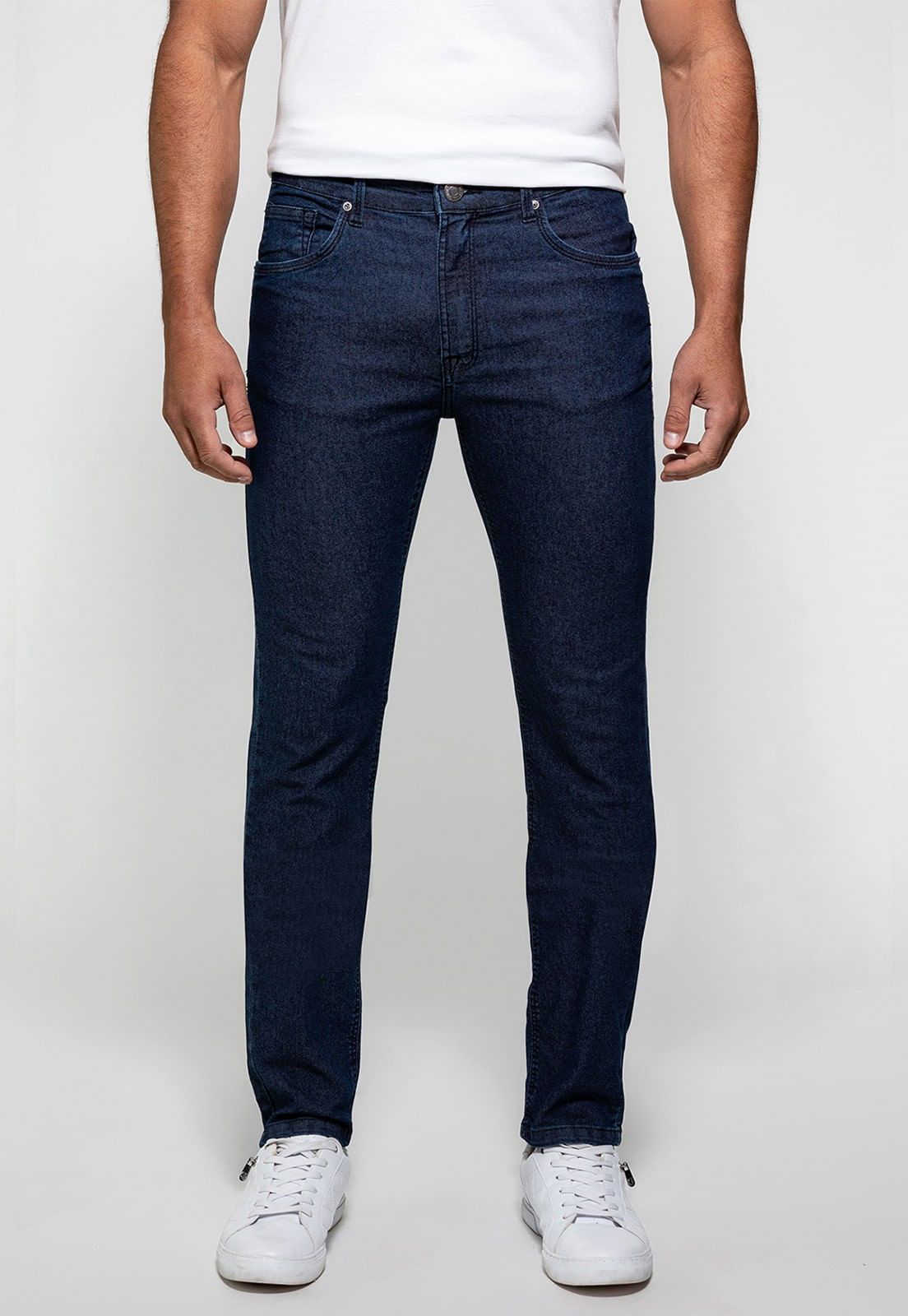 Calça Slim Straight Two Guess Azul - Imagem 7