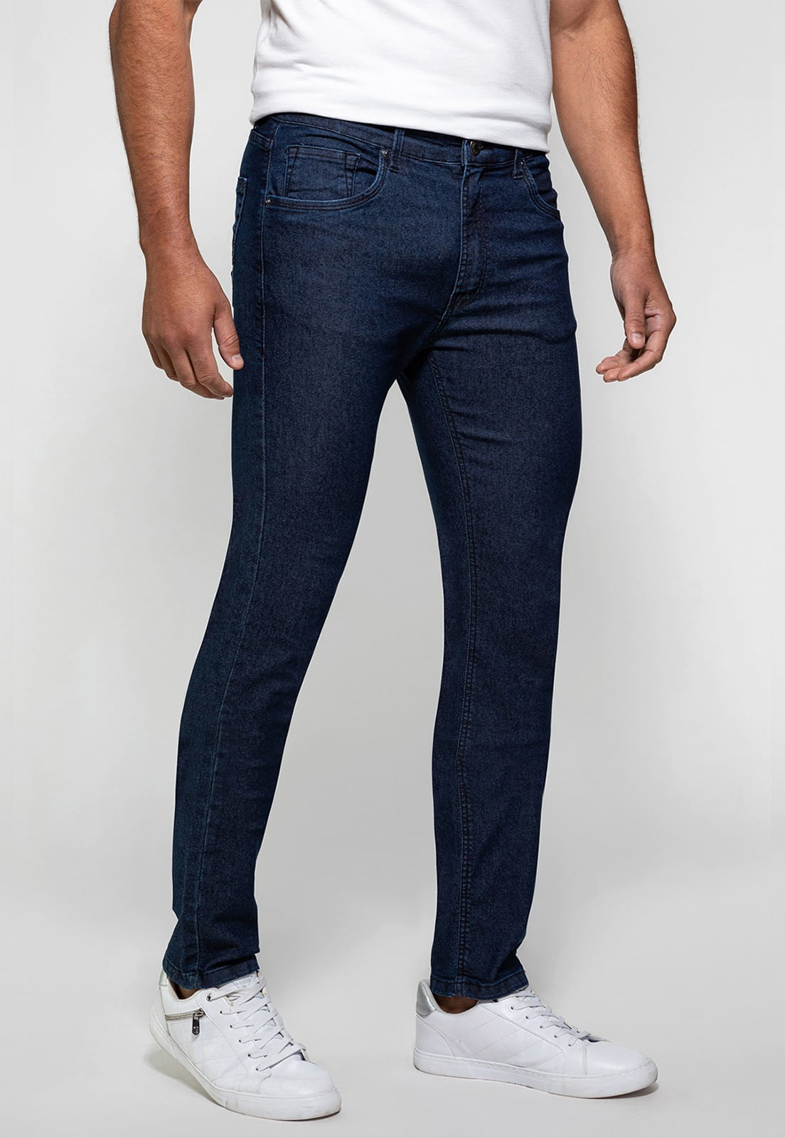 Calça Slim Straight Two Guess Azul - Imagem 11