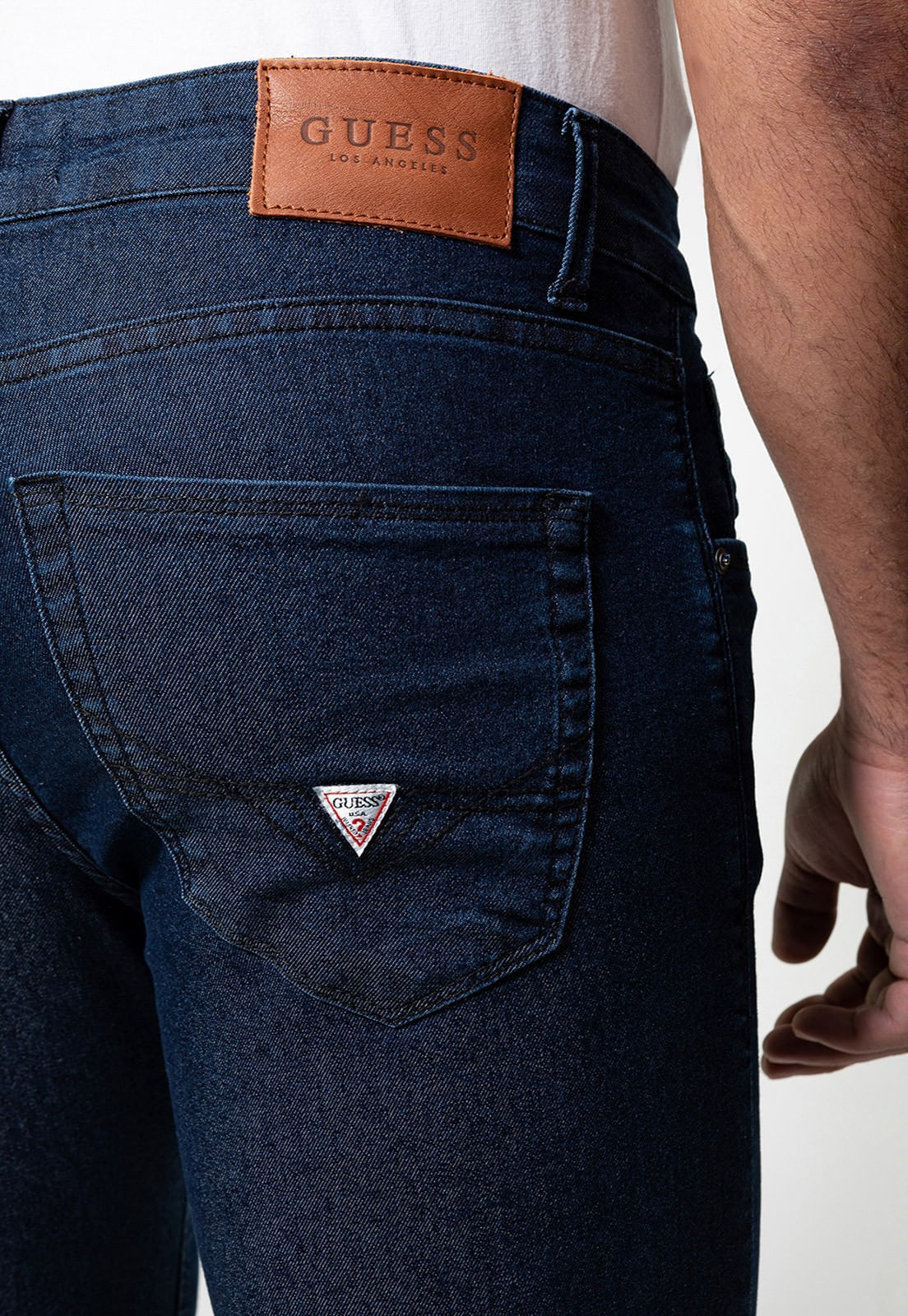Calça Slim Straight Two Guess Azul - Imagem 27