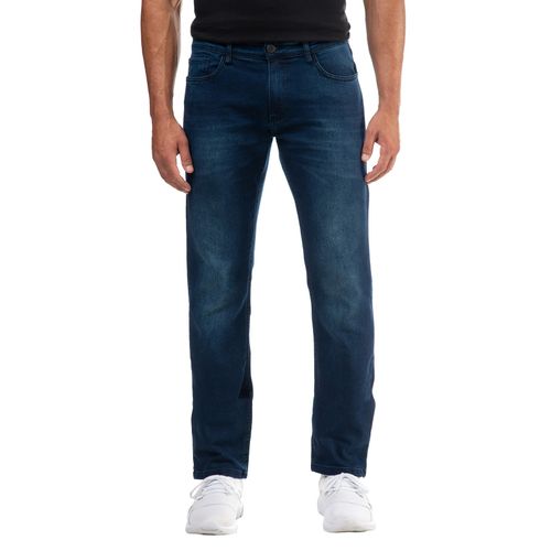 Calça Jeans Slim Straight Guess Azul Escuro