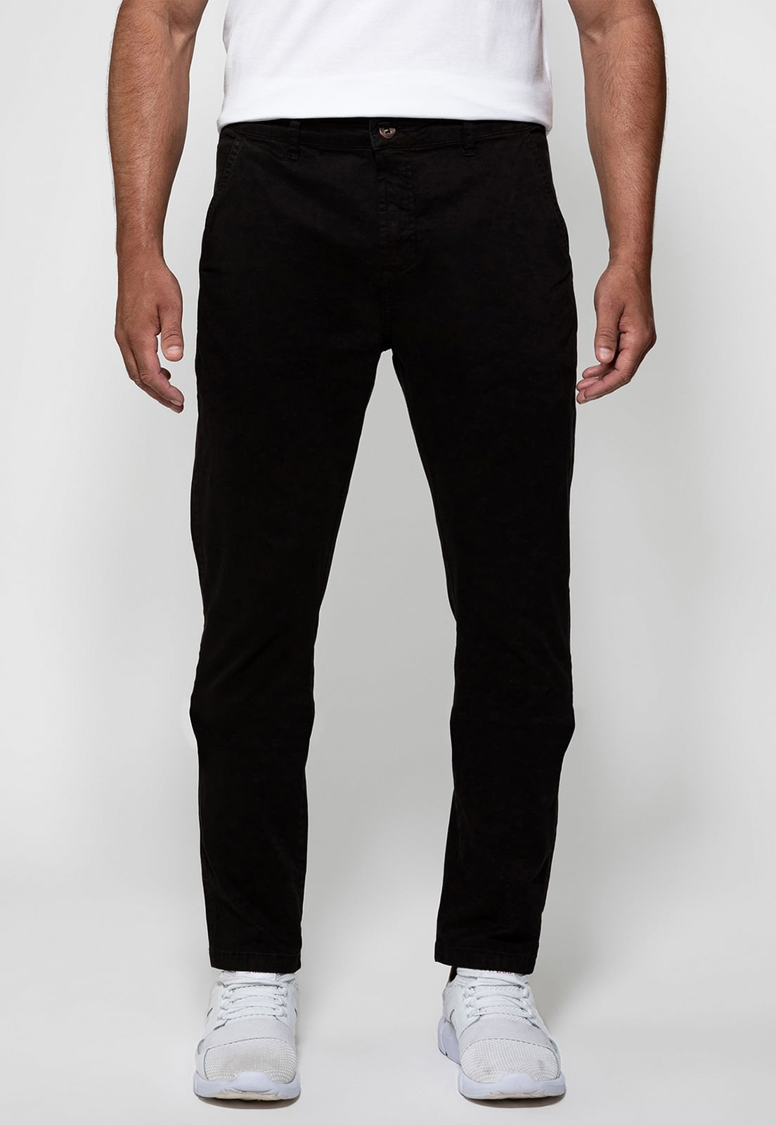 Calça Chino Slim Guess Preto