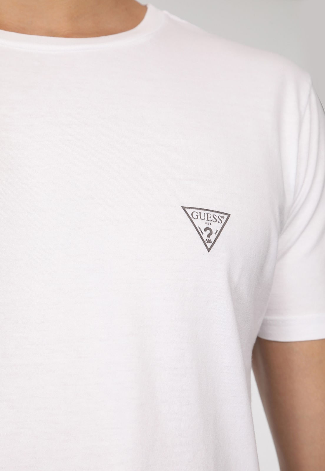 Camiseta Basic Gola C Branco - Imagem 30