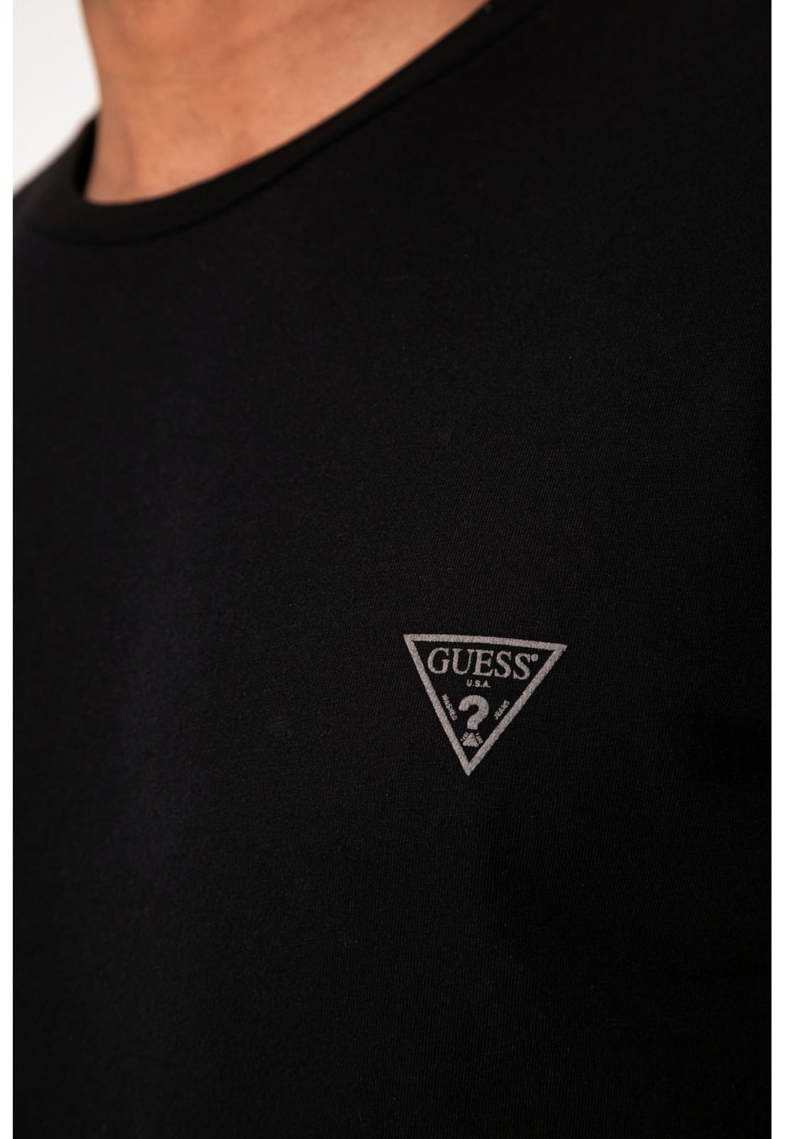 Camiseta Basic Gola C Preto - Imagem 9