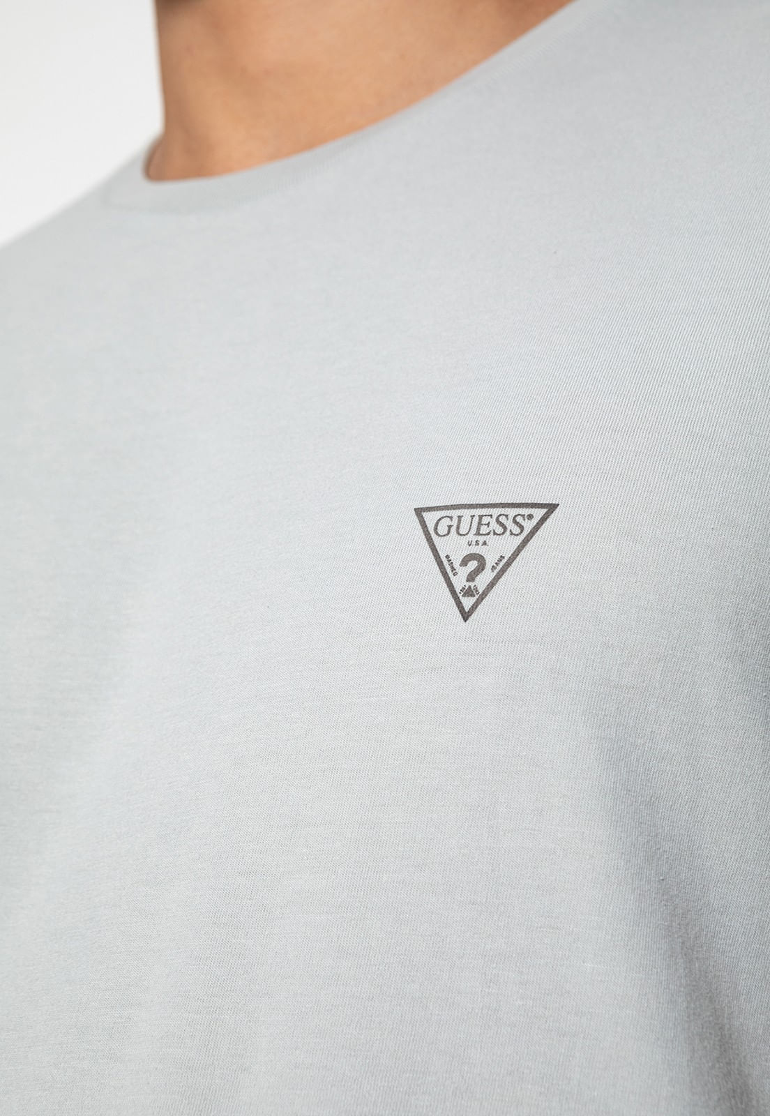 Camiseta Basic Gola C Cinza - Imagem 18