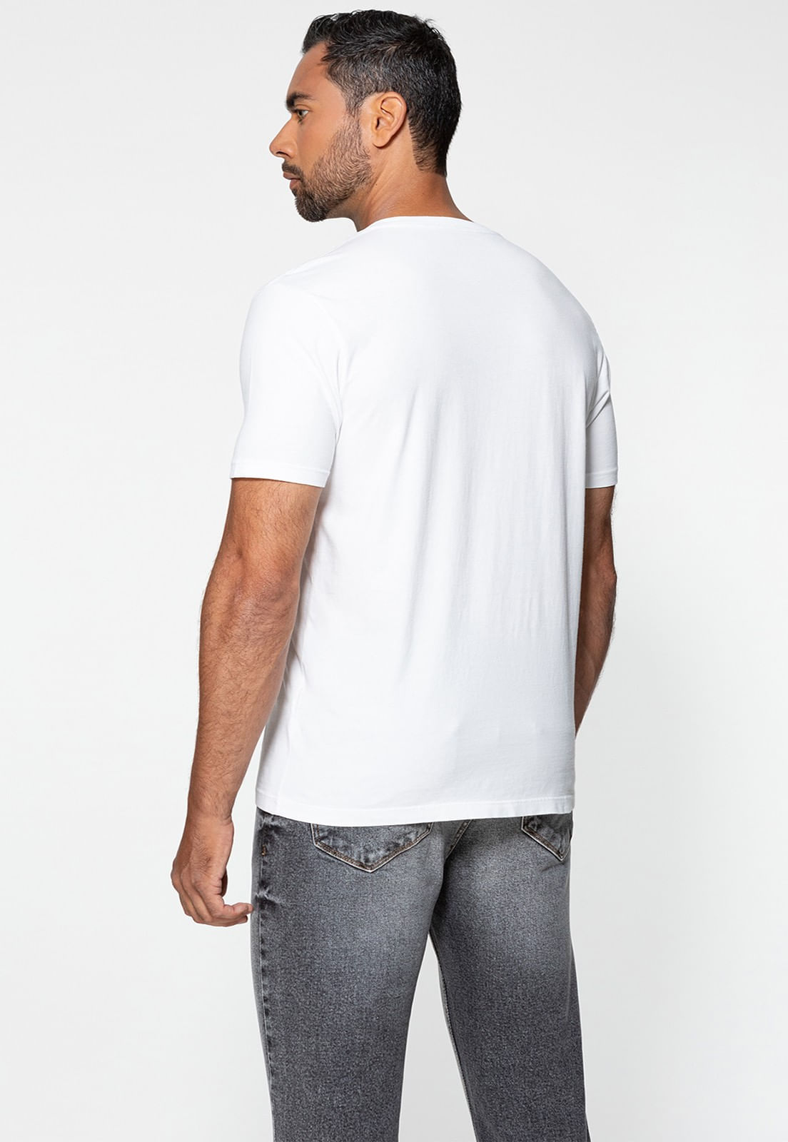 Camiseta Est 1981 Guess Branco - Imagem 9
