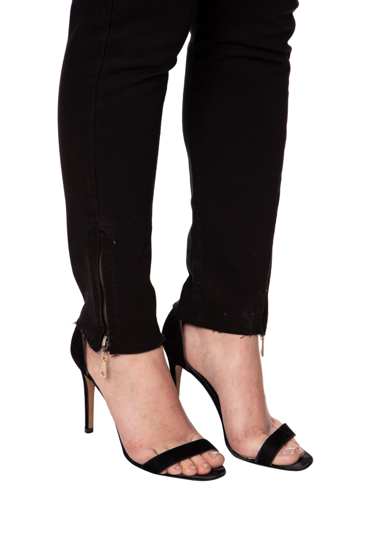 Calça Jeans Guess Black Skinny Marlyn Zi Azul Escuro - Imagem 8