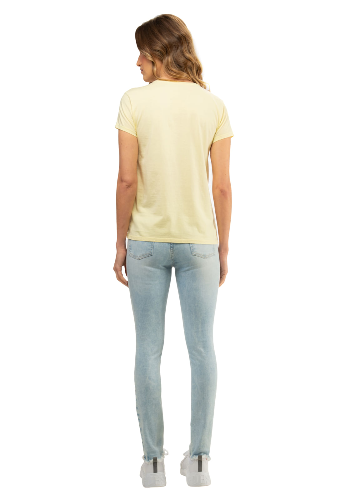 Camiseta Etiqueta Guess Triangulo Verde Claro - Imagem 8