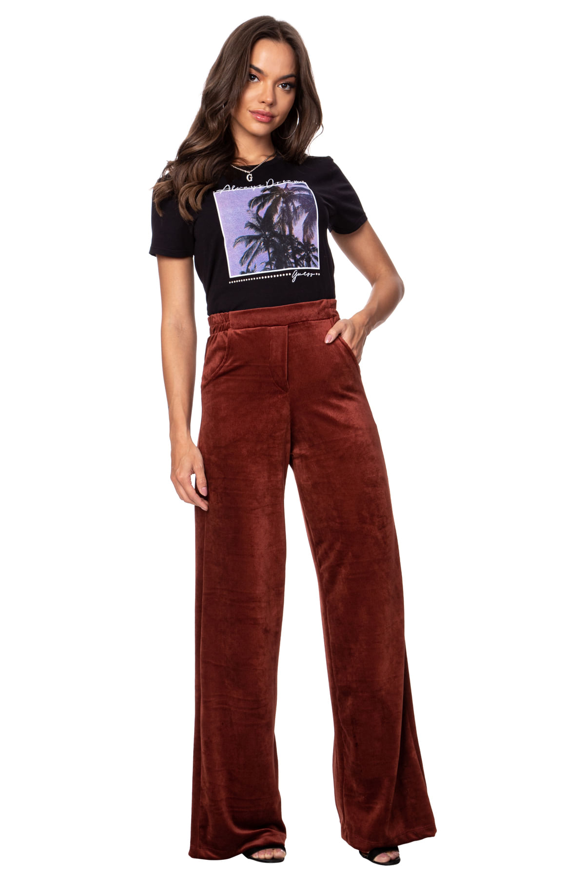 Camiseta Always Dream Guess Preto - Imagem 5