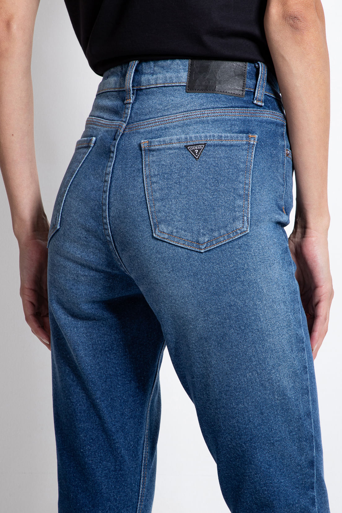 Calça Jeans 1981 Skinny Guess Azul - Imagem 5