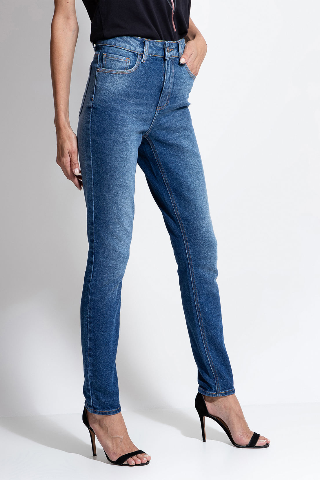 Calça Jeans 1981 Skinny Guess Azul - Imagem 13