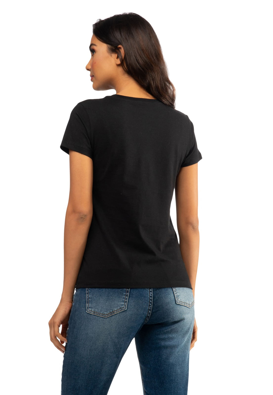 Camiseta Flower Power Guess Preto - Imagem 16