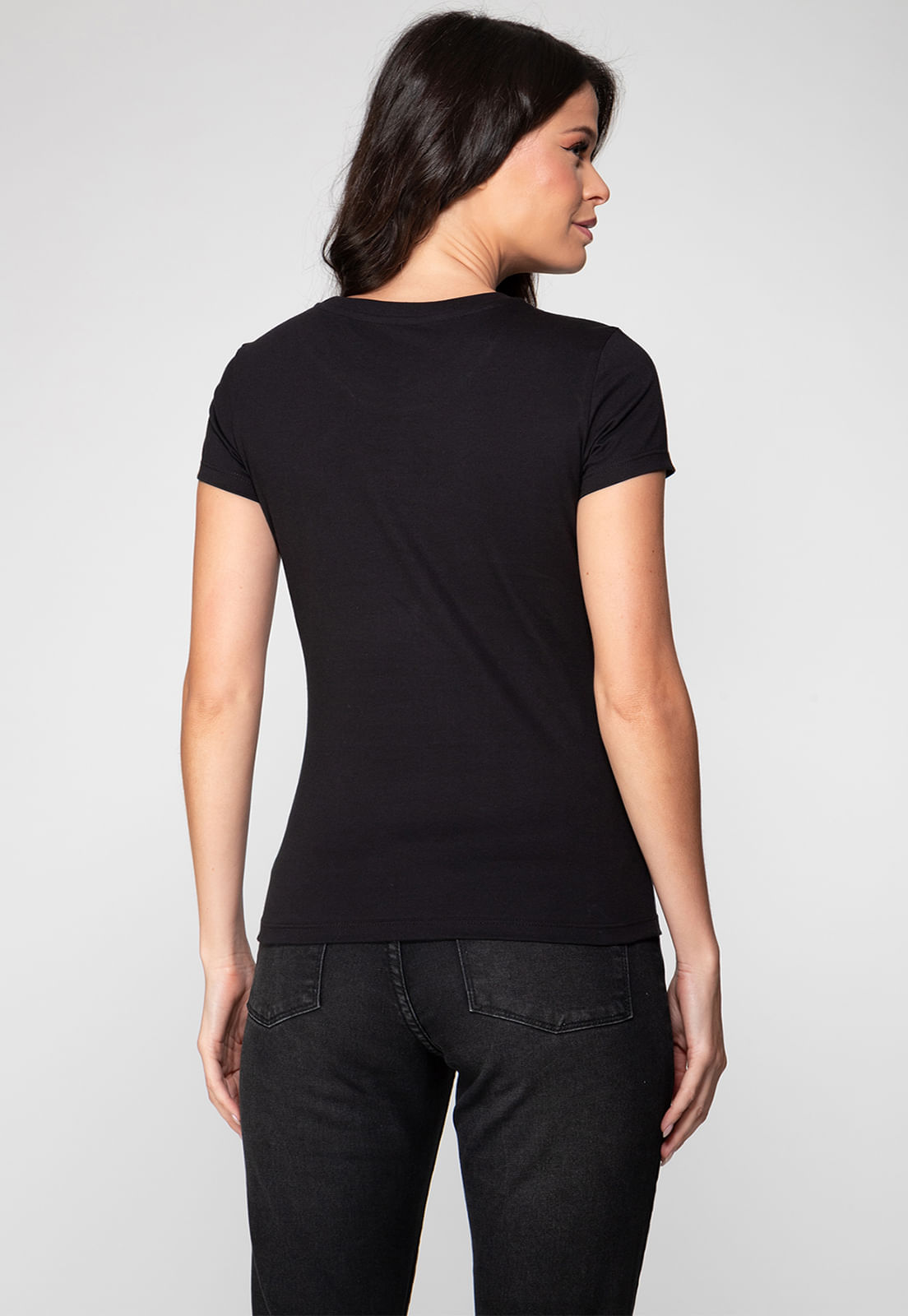 Camiseta 4g Brilhos Guess Preto - Imagem 43