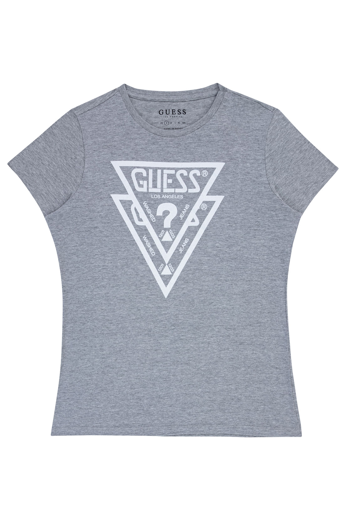 Camiseta Guess Originals Cinza