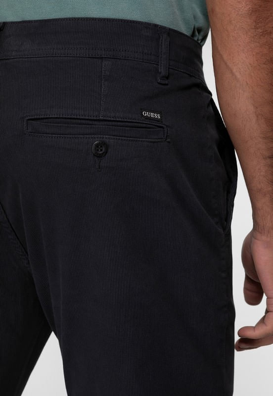 Calça Slim Canelada Cinza - Imagem 19
