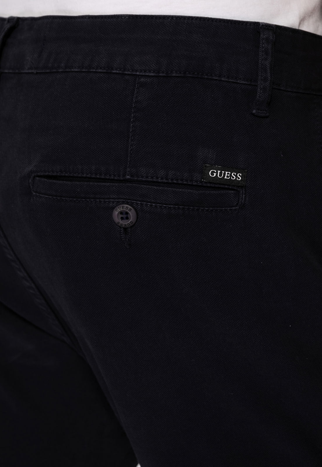 Calça Sarja Slim Azul Escuro - Imagem 56