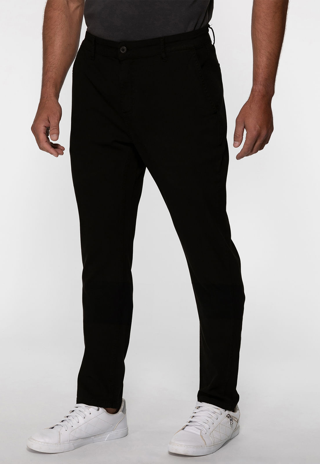 Calça Sarja Slim Preto - Imagem 21