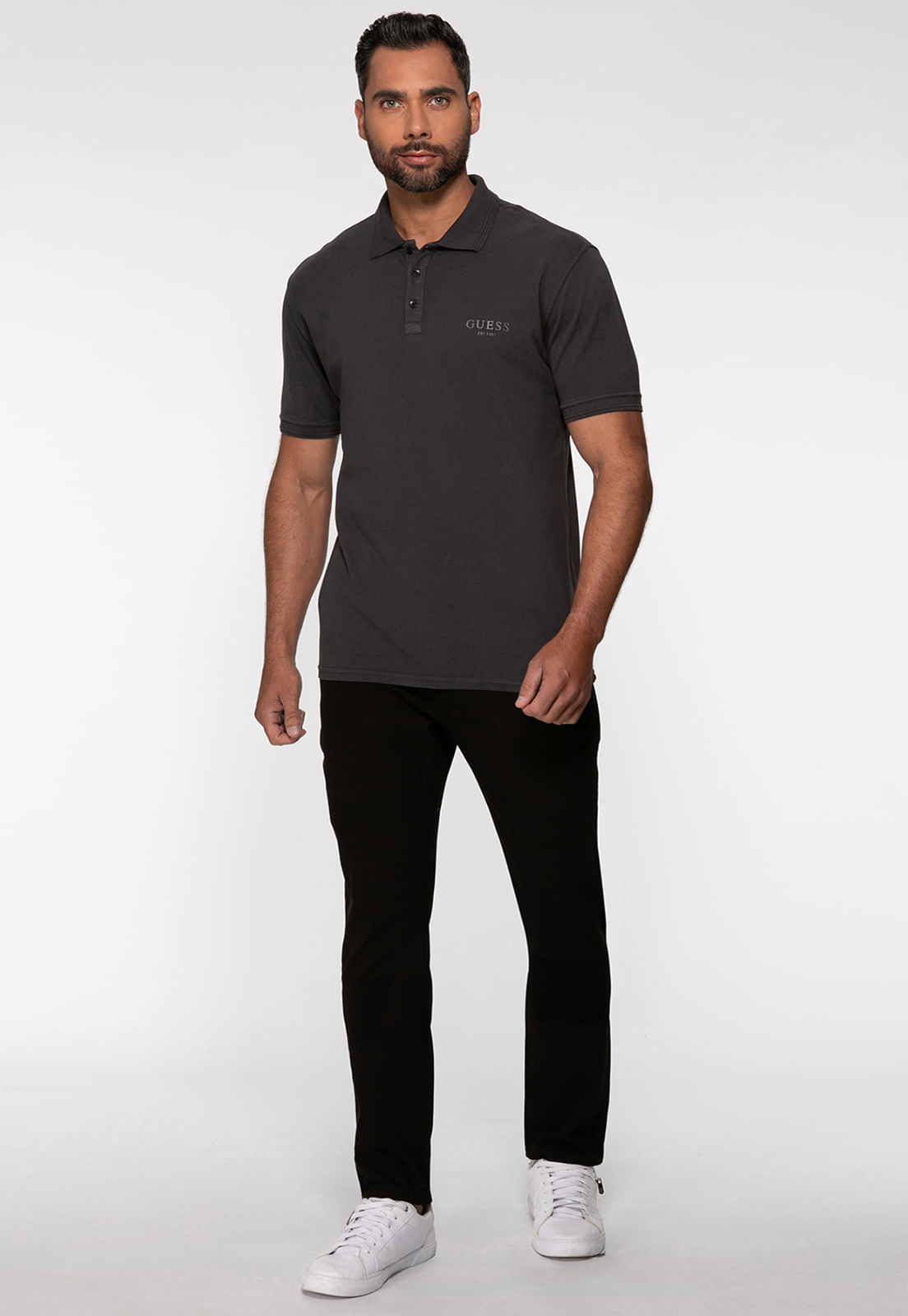 Calça Sarja Slim Preto - Imagem 26