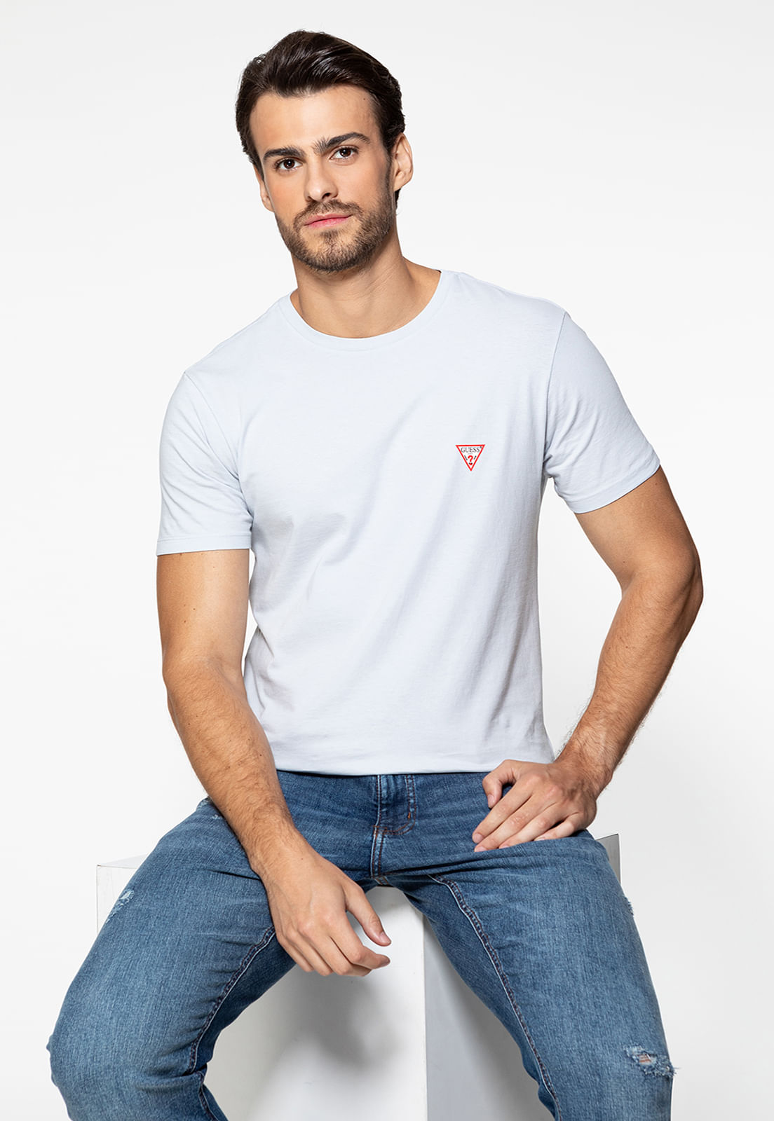 Camiseta Guess Triangulo Original Pq Fendi - Imagem 5