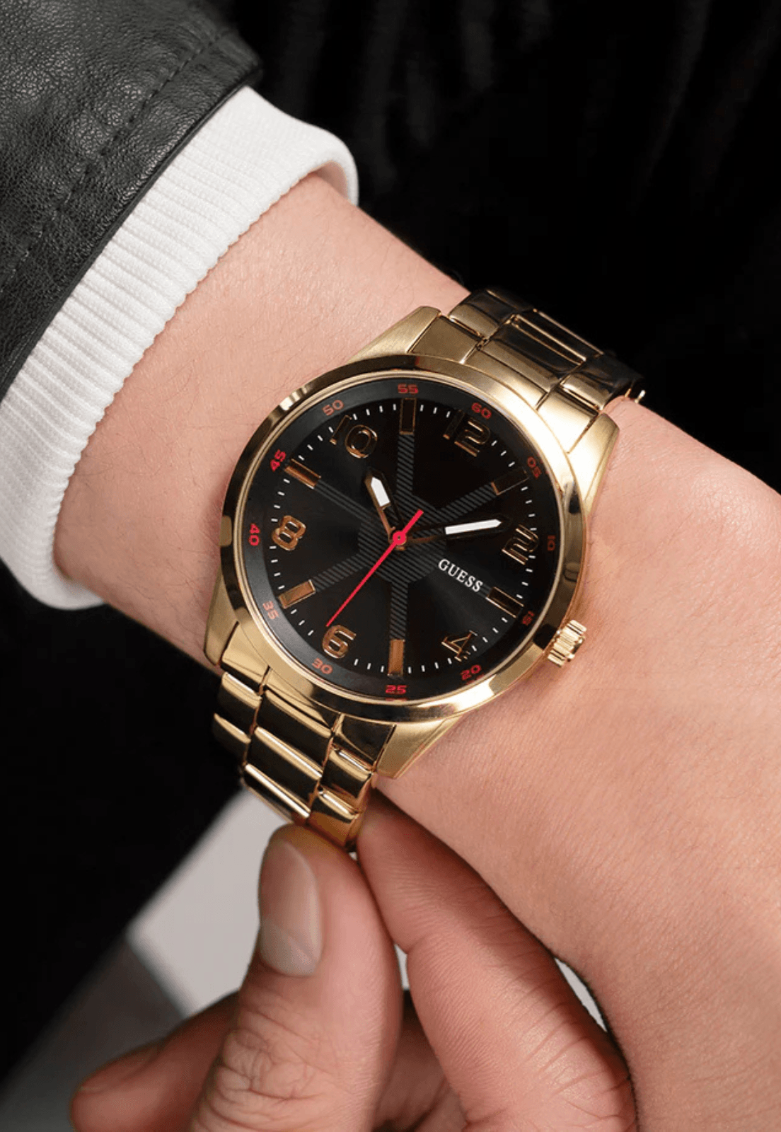 Relógio Redondo Analógico Aço - Imagem 2