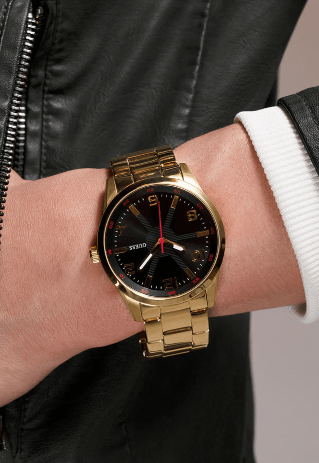 Relógio Redondo Analógico Aço - Imagem 5