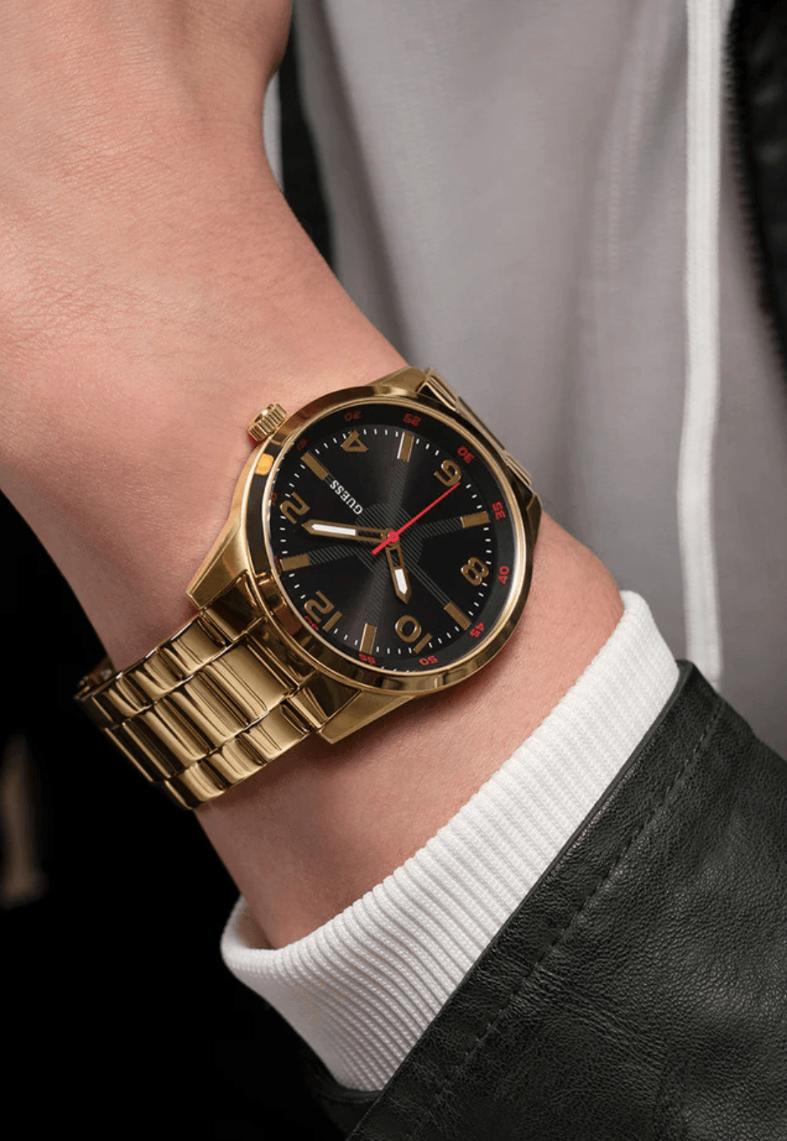 Relógio Redondo Analógico Aço - Imagem 8