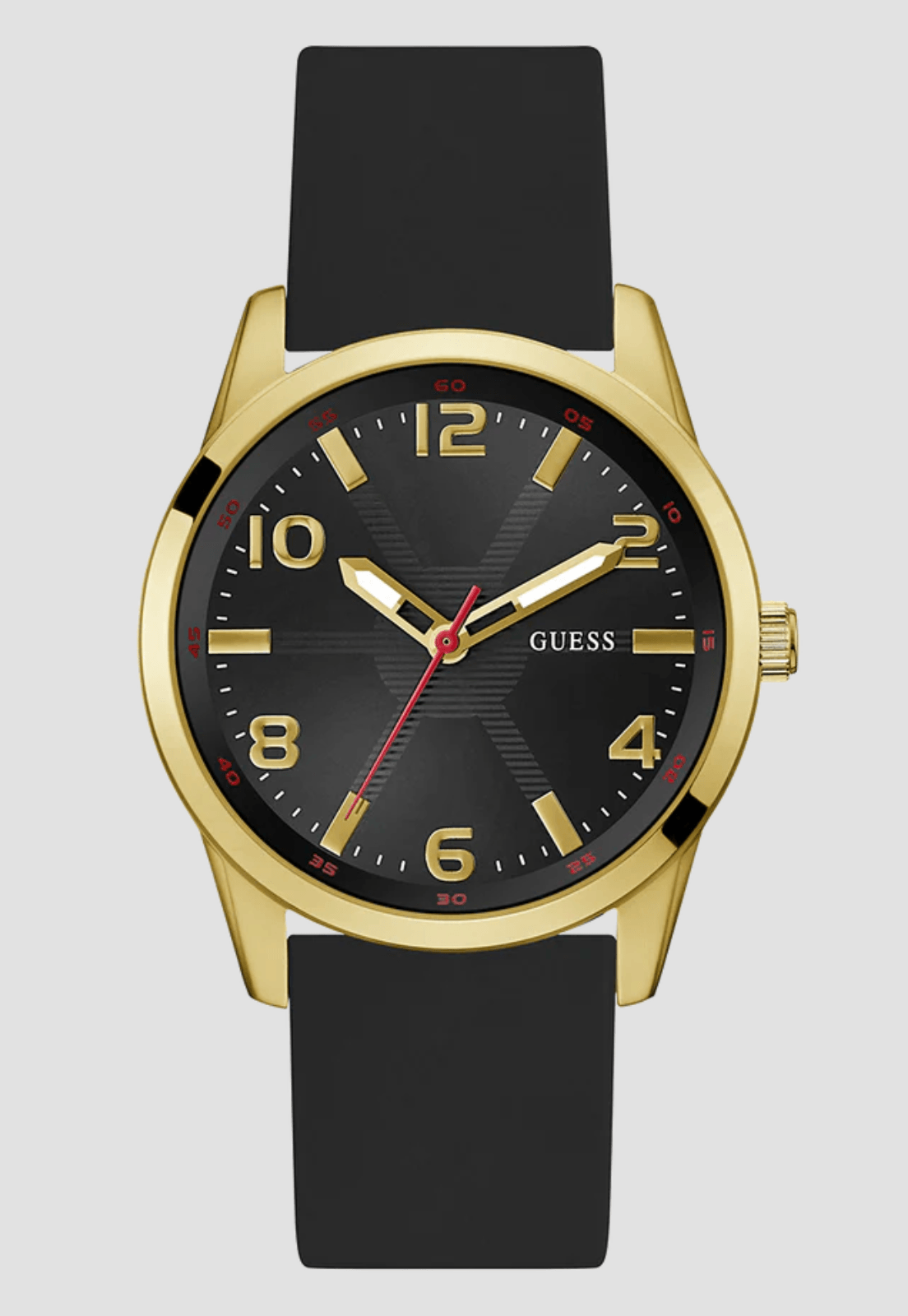 Relógio Analógico Redondo Pulseira Silicone