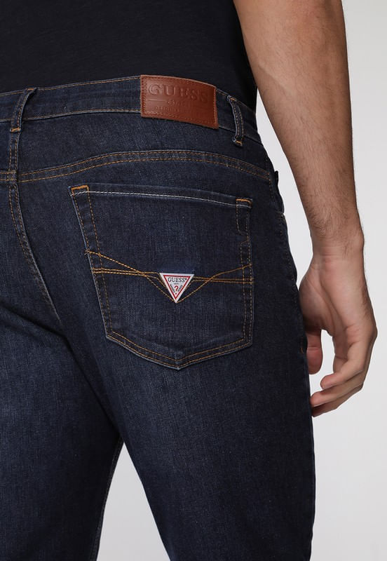 Calça Jeans Skinny Azul Escuro - Imagem 40