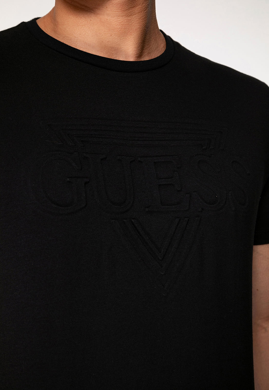Camiseta Logo Embossed Preto - Imagem 27