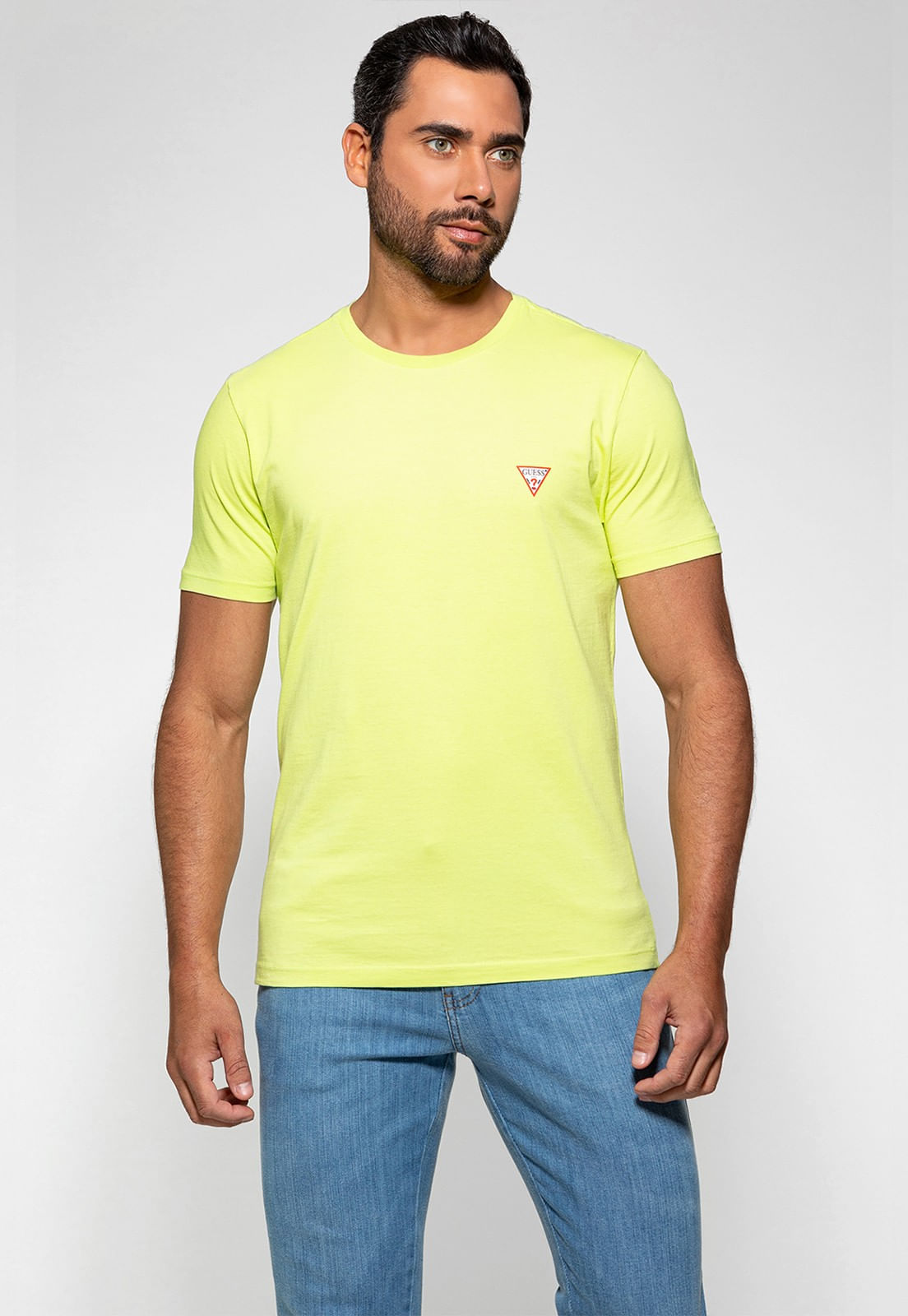 Camiseta Guess Triangulo Original Pq Verde - Imagem 36