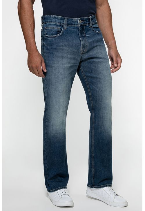 Calça Jeans Guess Relaxed Straight Azul