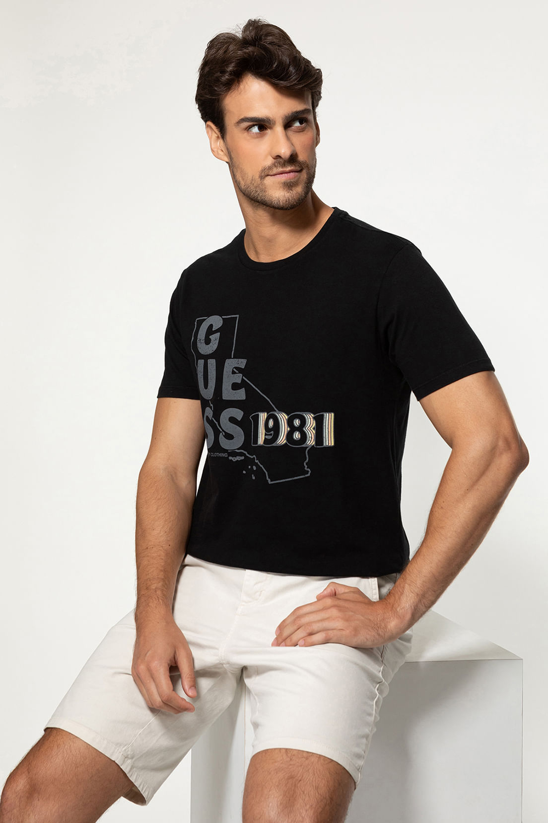 Camiseta Mapa Califórnia 1981 Preto - Imagem 17
